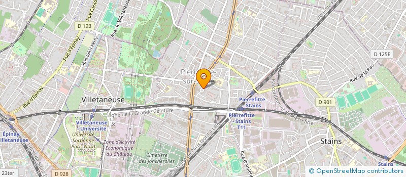 localisation de l'entreprise MADAME NORA BENSACI  SAINT-DENIS