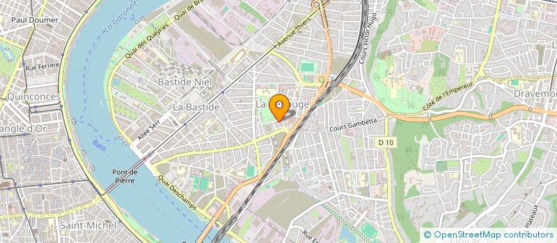 localisation de l'entreprise MADAME NORA BODOUAOU  BORDEAUX