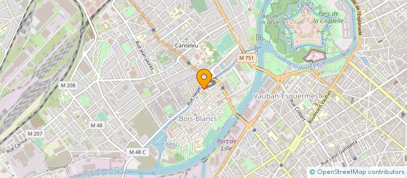 localisation de l'entreprise MADAME NORA BOUABDA  LILLE