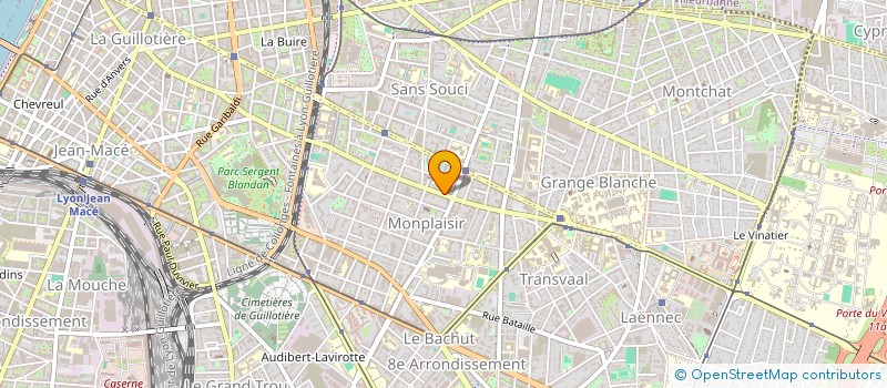 localisation de l'entreprise MADAME NORA BOUDJEMAI  LYON