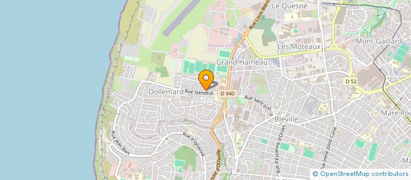 localisation de l'entreprise MADAME NORA BOUGUERRA à LE HAVRE