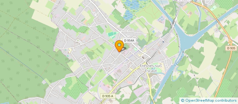 localisation de l'entreprise MADAME NORA BOUKHEBZA  FRESNES-SUR-ESCAUT