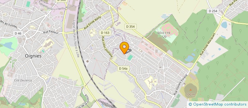 localisation de l'entreprise MADAME NORA DAHDAH à OSTRICOURT