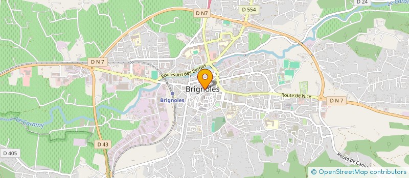 localisation de l'entreprise MADAME NORA DARDOR à BRIGNOLES