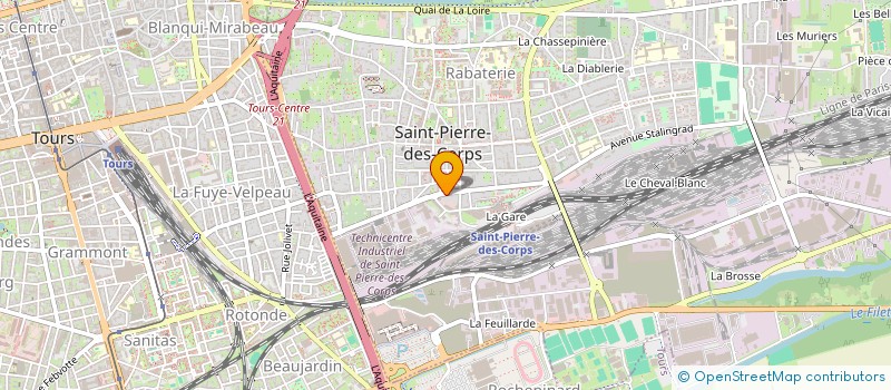 localisation de l'entreprise MADAME NORA DJELAILI  SAINT-PIERRE-DES-CORPS