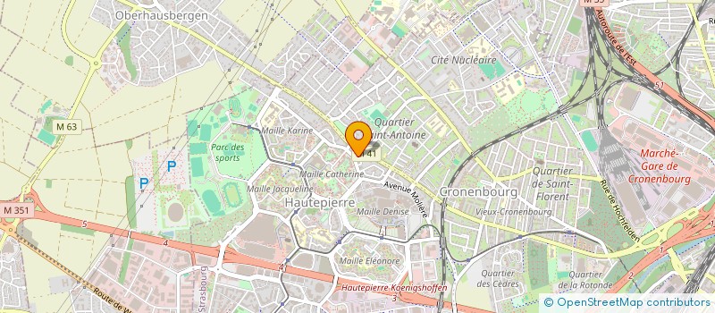 localisation de l'entreprise MADAME NORA DOTTORI à STRASBOURG