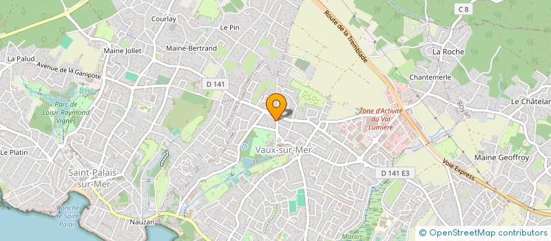 localisation de l'entreprise MADAME NORA EL ALAMA  VAUX-SUR-MER