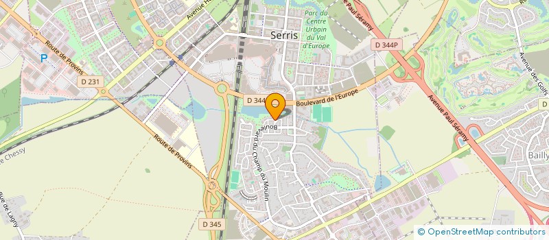 localisation de l'entreprise MADAME NORA EL BADAOUI  SERRIS