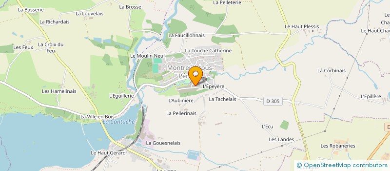 localisation de l'entreprise MADAME NORA EL MOHAMAD EL HORR  ERBREE