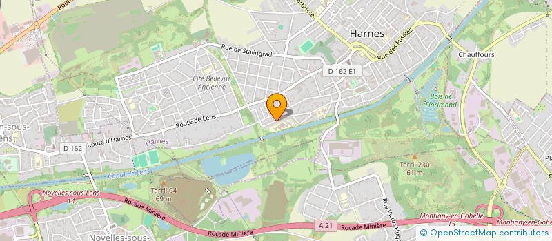 localisation de l'entreprise MADAME NORA ERRACHIDI à HARNES