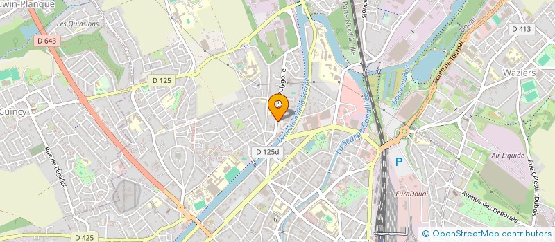localisation de l'entreprise MADAME NORA ESSABAOUNI à DOUAI