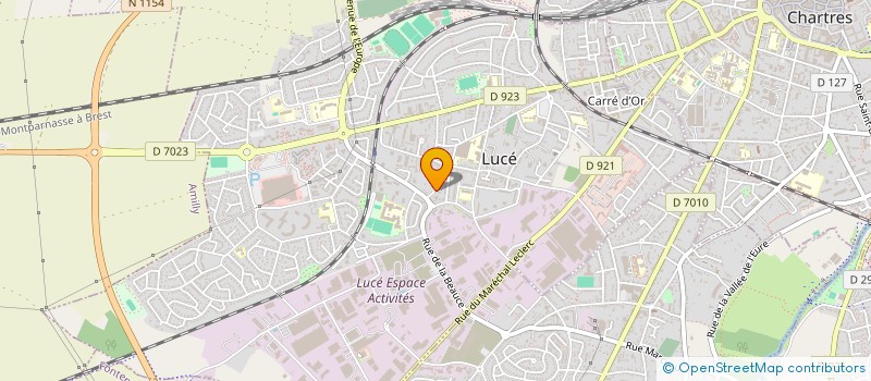 localisation de l'entreprise MADAME NORA GADOUCHI à LUCE