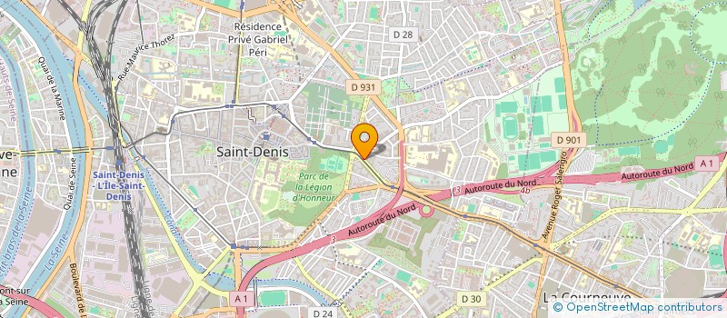 localisation de l'entreprise MADAME NORA GUELTON  SAINT-DENIS