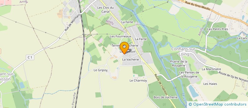 localisation de l'entreprise MADAME NORA HADDAD à CONFLANS-SUR-LOING