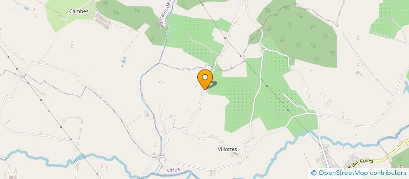 localisation de l'entreprise MADAME NORA HAFAYET  GONTAUD-DE-NOGARET