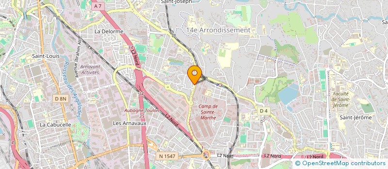localisation de l'entreprise MADAME NORA IBDRI à MARSEILLE
