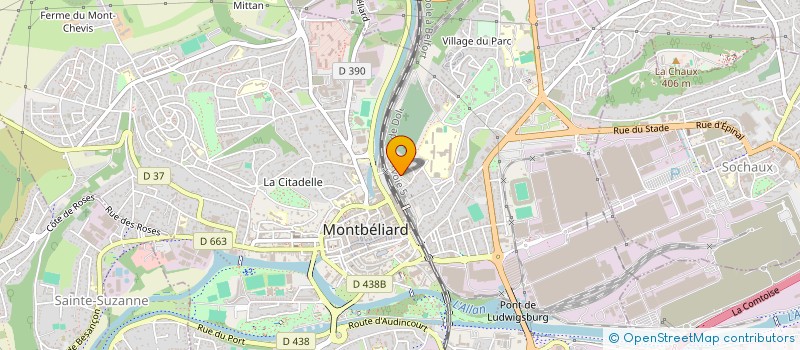 localisation de l'entreprise MADAME NORA KEBAILI à MONTBELIARD