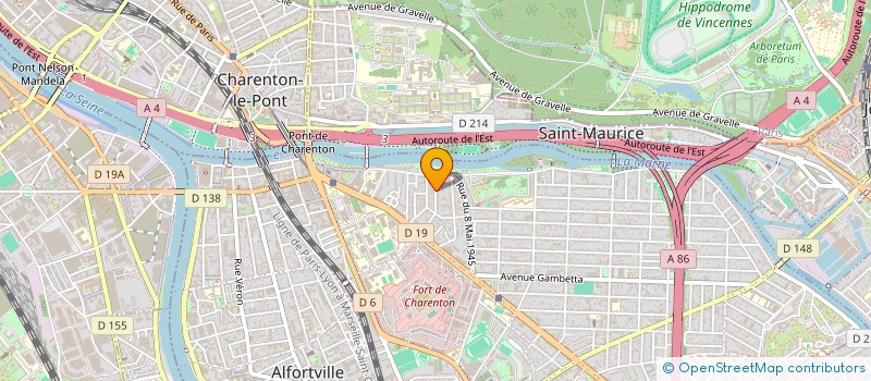 localisation de l'entreprise MADAME NORA KENNOUCHE à MAISONS-ALFORT