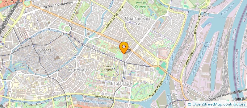 localisation de l'entreprise MADAME NORA KUBLER à STRASBOURG