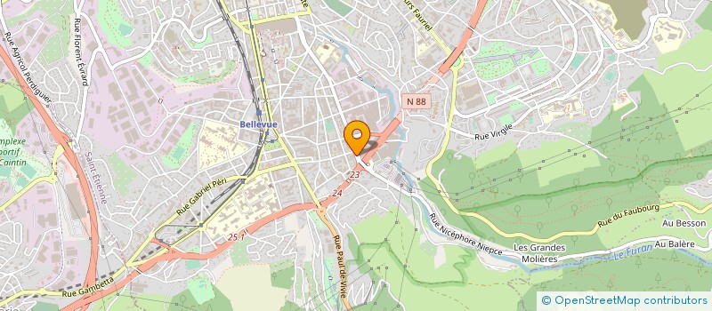 localisation de l'entreprise MADAME NORA LAKHSIME  SAINT-ETIENNE