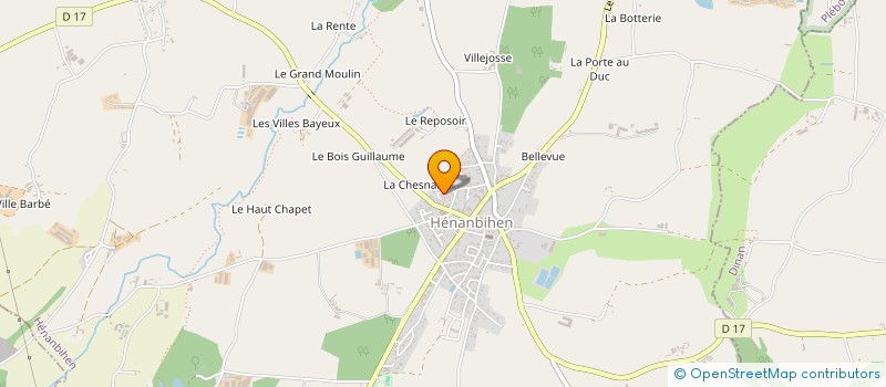 localisation de l'entreprise MADAME NORA LE PUILLANDRE  HENANBIHEN