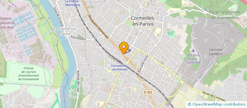 localisation de l'entreprise MADAME NORA LEPMAN-GINGOLD à CORMEILLES-EN-PARISIS