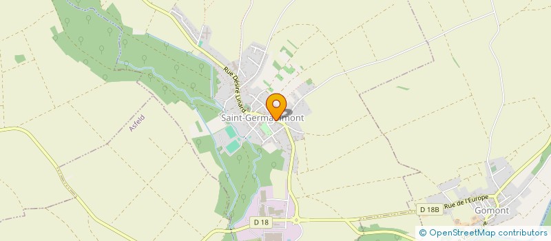 localisation de l'entreprise MADAME NORA LEVY  SAINT-GERMAINMONT