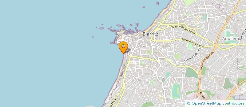 localisation de l'entreprise MADAME NORA LOIZEAU à BIARRITZ