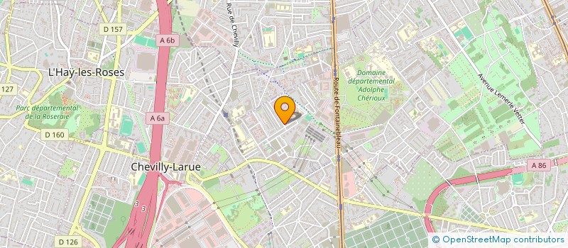 localisation de l'entreprise MADAME NORA MARAZ  CHEVILLY-LARUE