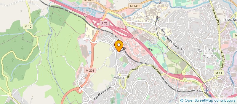 localisation de l'entreprise MADAME NORA MEDJANI à VILLARS