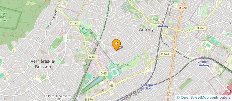 localisation de l'entreprise MADAME NORA MEHDI à ANTONY