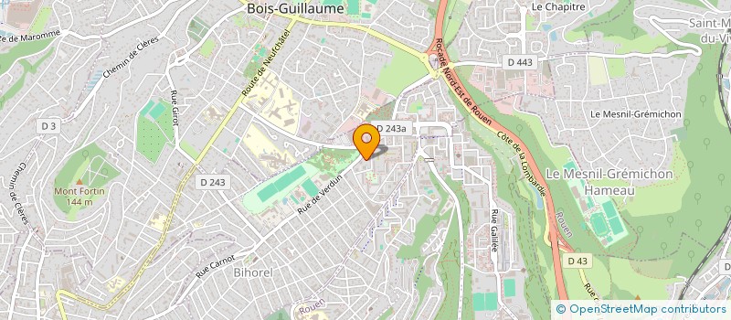 localisation de l'entreprise MADAME NORA MILLOT  BIHOREL