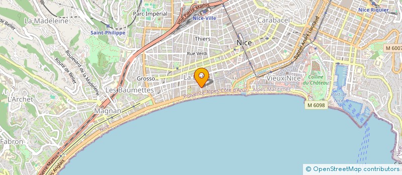 localisation de l'entreprise MADAME NORA MUNOZ à NICE