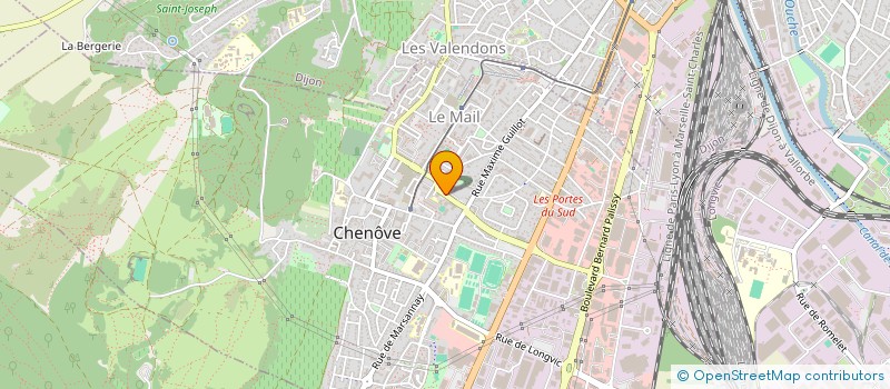 localisation de l'entreprise MADAME NORA MUSLIU à CHENOVE