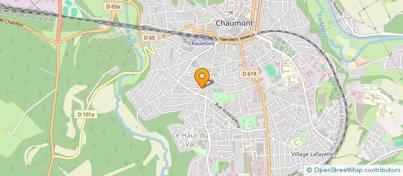 localisation de l'entreprise MADAME NORA MZOURI à CHAUMONT