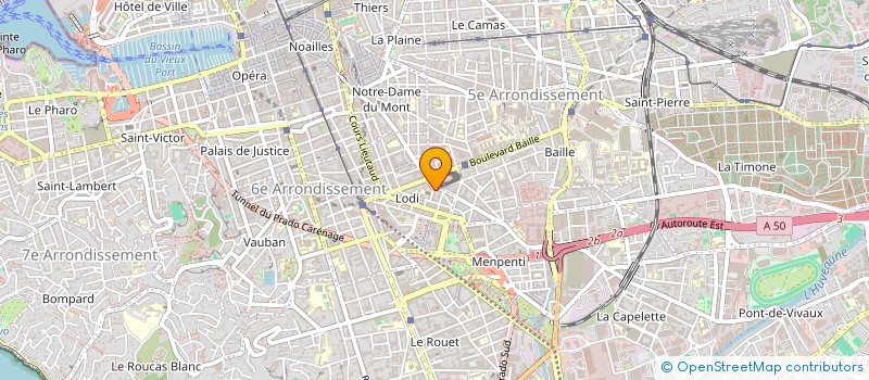 localisation de l'entreprise MADAME NORA NASSIH  MARSEILLE