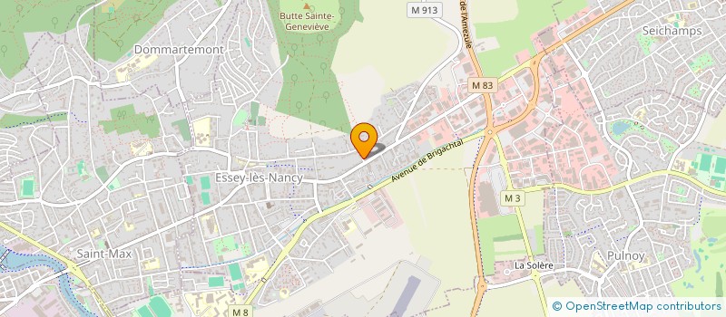 localisation de l'entreprise MADAME NORA OLIVIER  ESSEY-LES-NANCY