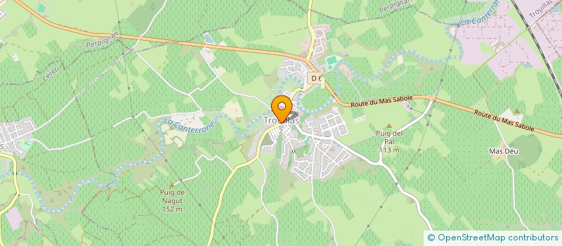 localisation de l'entreprise MADAME NORA OUALLA  TROUILLAS