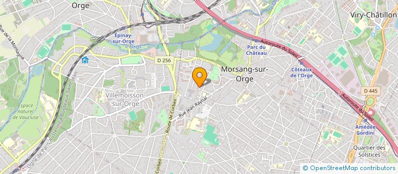 localisation de l'entreprise MADAME NORA OUAZANI à MORSANG-SUR-ORGE