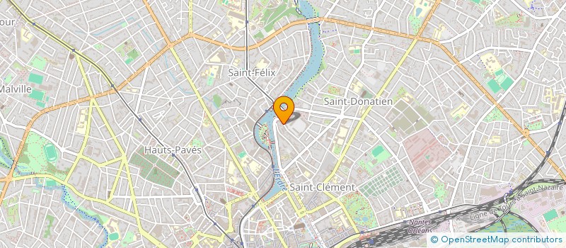 localisation de l'entreprise MADAME NORA OUMALOUL--BUSSET  NANTES