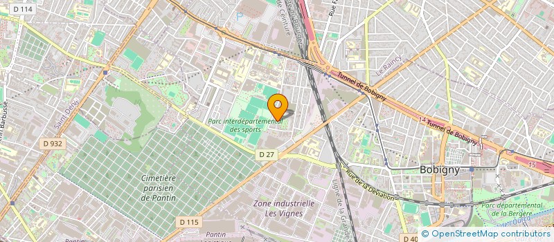 localisation de l'entreprise MADAME NORA OUMAMAR  BOBIGNY