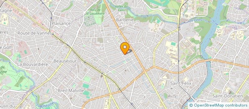 localisation de l'entreprise MADAME NORA OUNNAS à NANTES
