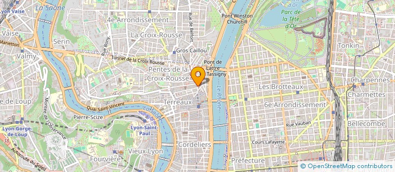 localisation de l'entreprise MADAME NORA POIRIER à LYON