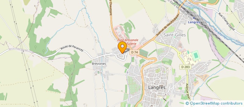 localisation de l'entreprise MADAME NORA RAZI à LANGRES