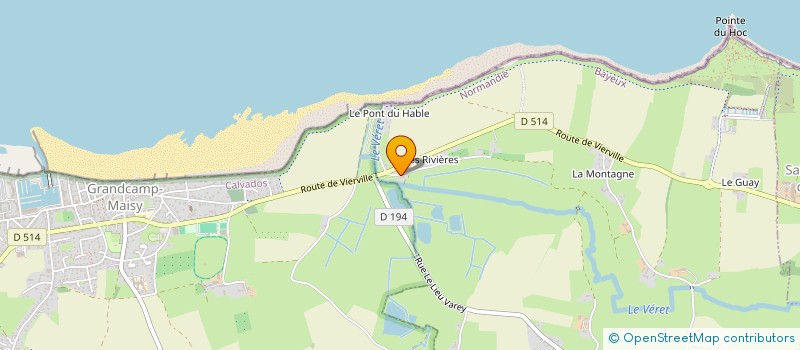 localisation de l'entreprise MADAME NORA RERBAL  CRICQUEVILLE-EN-BESSIN