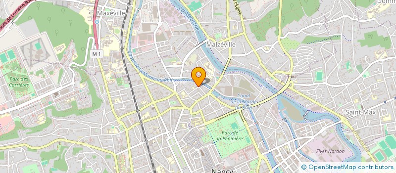 localisation de l'entreprise MADAME NORA SALIME  NANCY