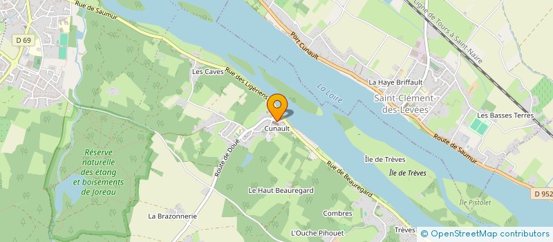 localisation de l'entreprise MADAME NORA SCOTT à GENNES-VAL-DE-LOIRE