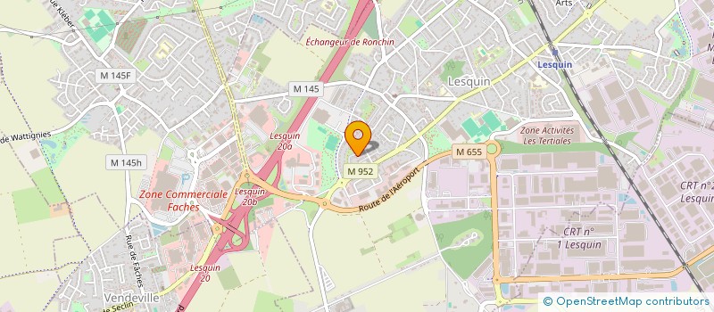 localisation de l'entreprise MADAME NORA SERKHAL à LESQUIN