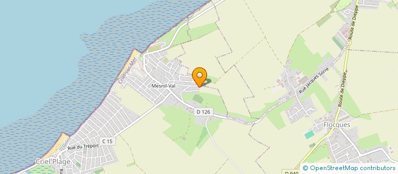 localisation de l'entreprise MADAME NORA STOCKER  CRIEL-SUR-MER