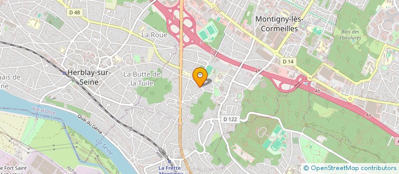 localisation de l'entreprise MADAME NORA SZABO  MONTIGNY-LES-CORMEILLES